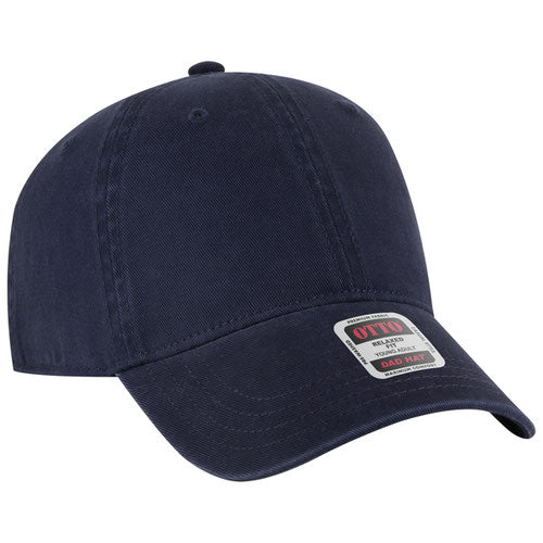 OTTO CAP 6-Panel Low Profile Dad Hat Washed Cotton