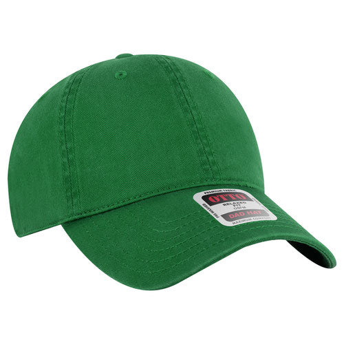 OTTO CAP 6-Panel Low Profile Dad Hat Washed Cotton