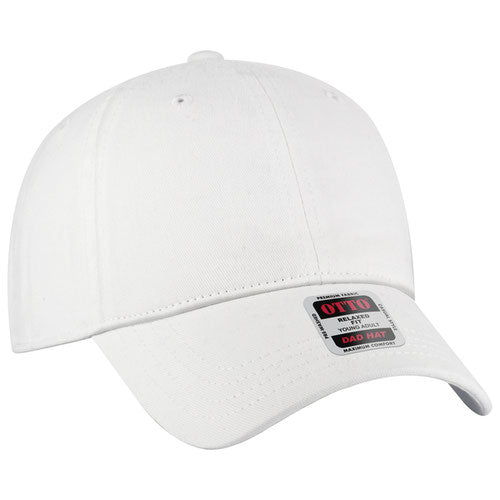 OTTO CAP 6-Panel Low Profile Dad Hat Washed Cotton