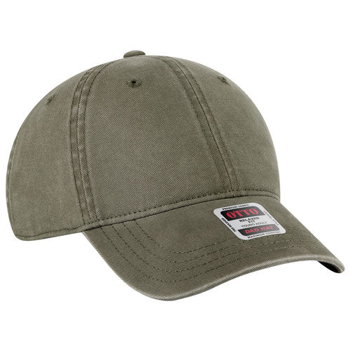 OTTO CAP 6-Panel Low Profile Dad Hat Washed Cotton