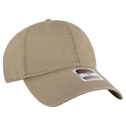 OTTO CAP 6-Panel Low Profile Dad Hat Washed Cotton