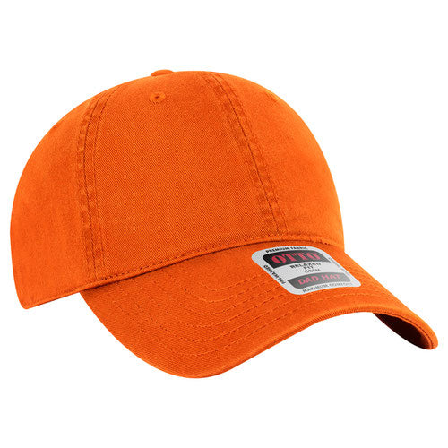 OTTO CAP 6-Panel Low Profile Dad Hat Washed Cotton