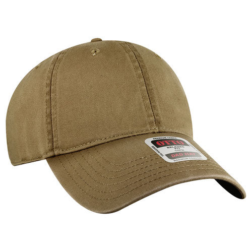 OTTO CAP 6-Panel Low Profile Dad Hat Washed Cotton
