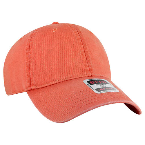 OTTO CAP 6-Panel Low Profile Dad Hat Washed Cotton
