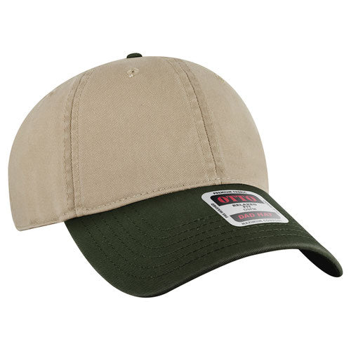 OTTO CAP 6-Panel Low Profile Dad Hat Washed Cotton