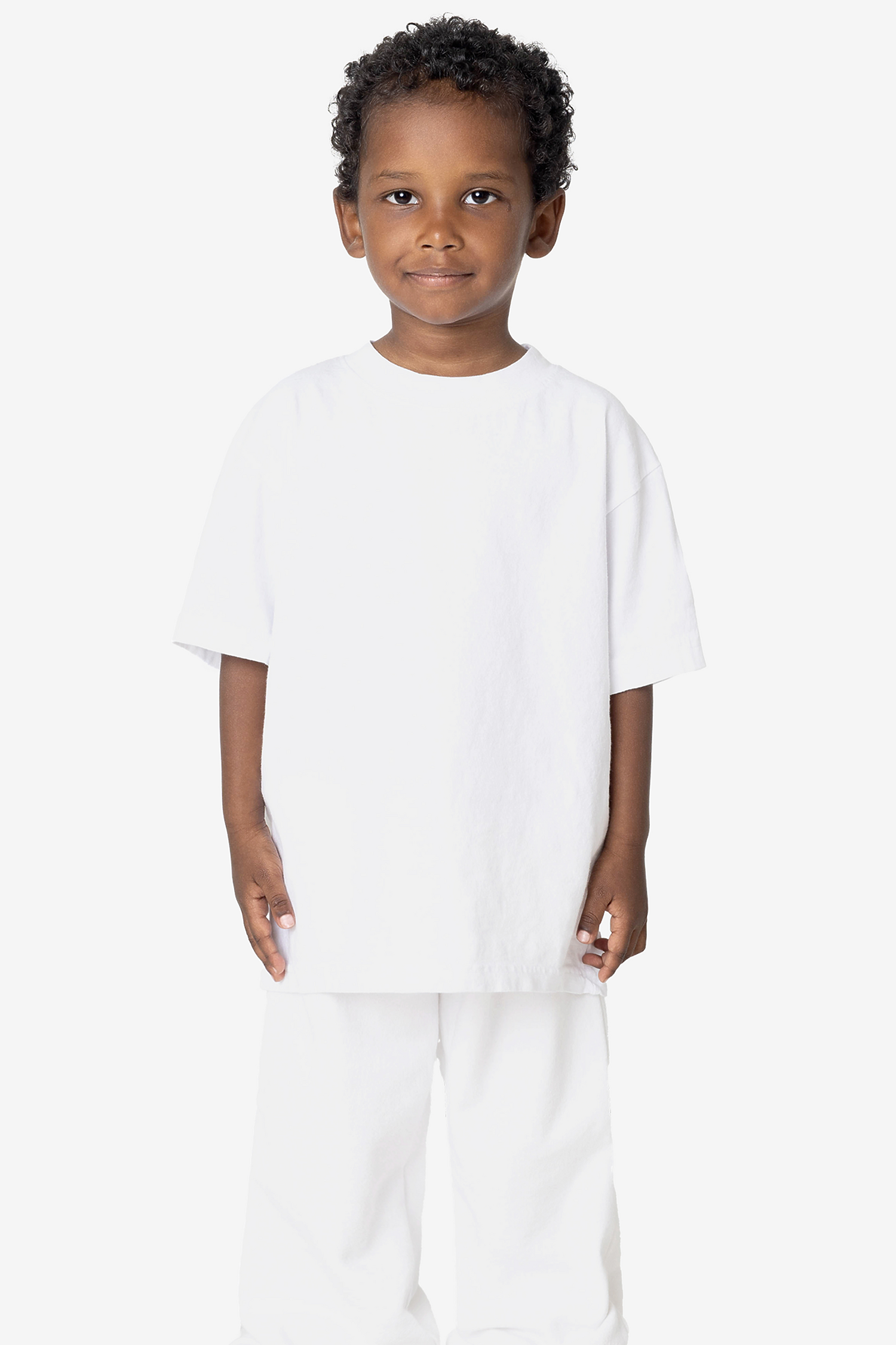 Kids Unisex Garment Dyed Short Sleeve Cotton T-Shirt - Comfortable Durable Playwear