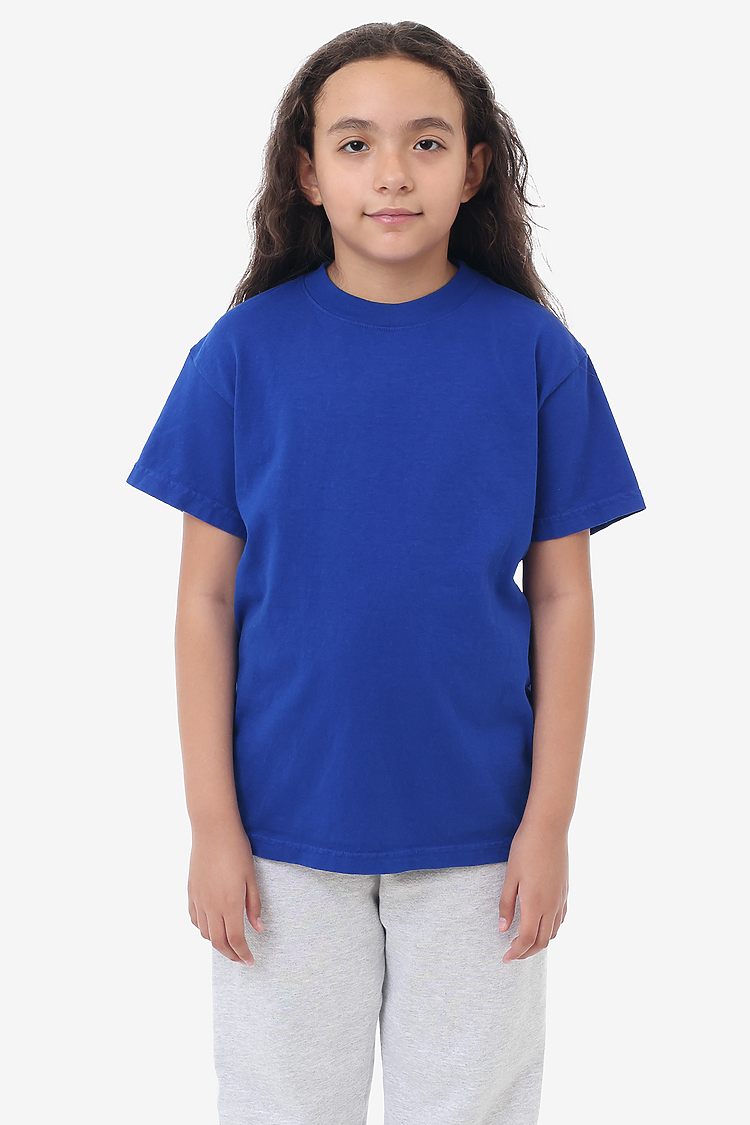 Premium Kids' Unisex Garment Dye Long Sleeve Cotton Tee – Shrink-Free Comfort