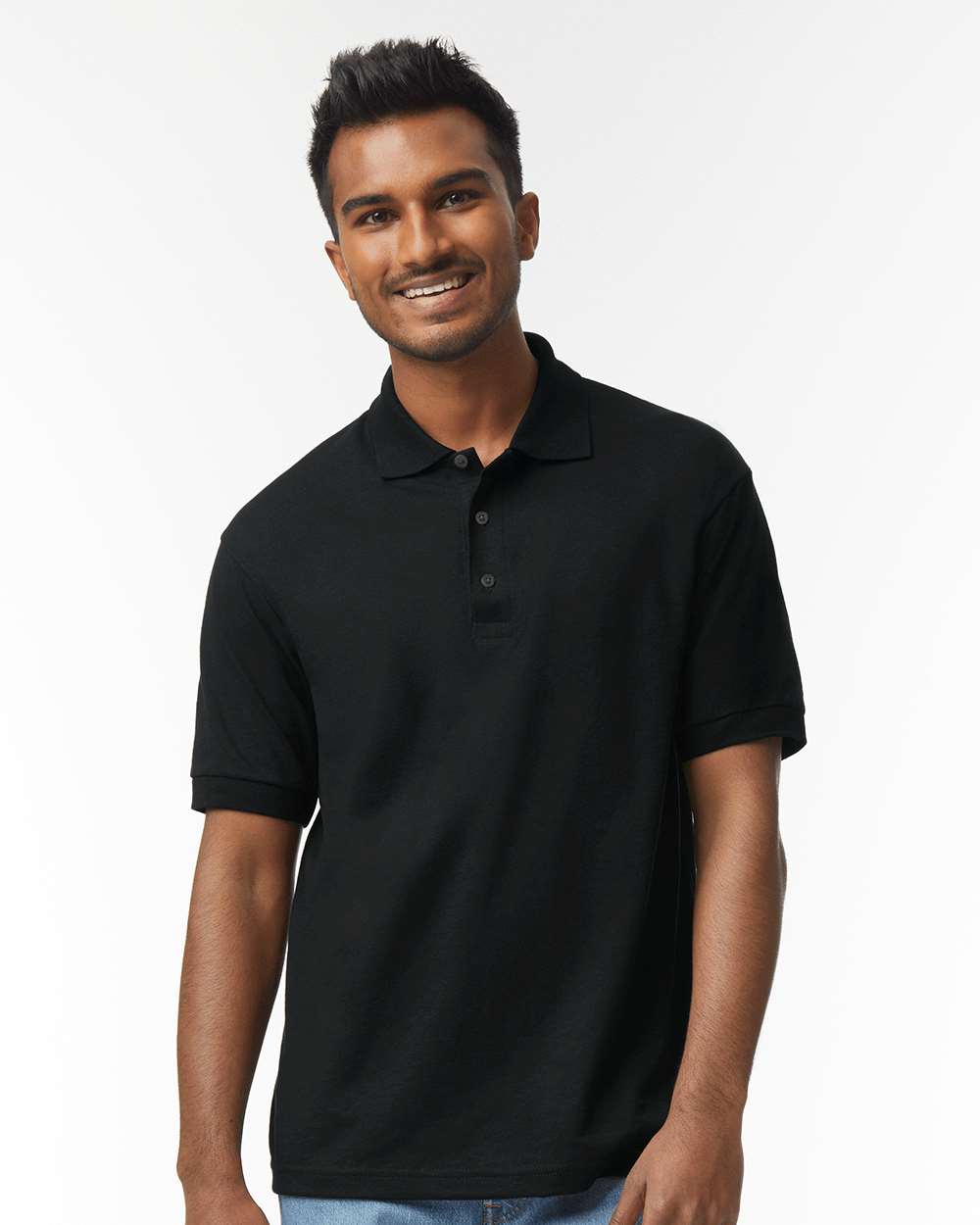 Gildan Unisex DryBlend Moisture-Wicking Jersey Polo Shirt for Comfort