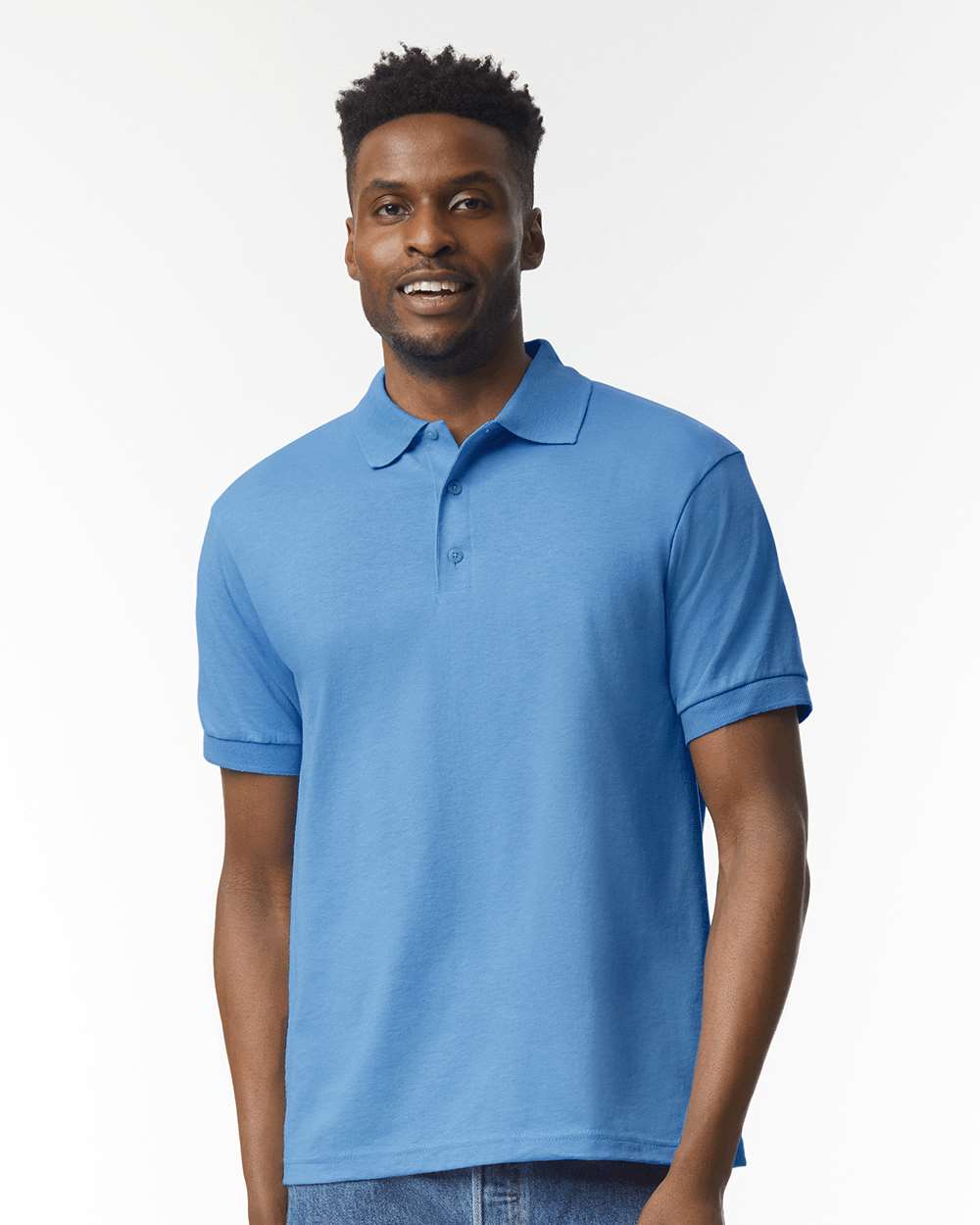 Gildan Unisex DryBlend Moisture-Wicking Jersey Polo Shirt for Comfort