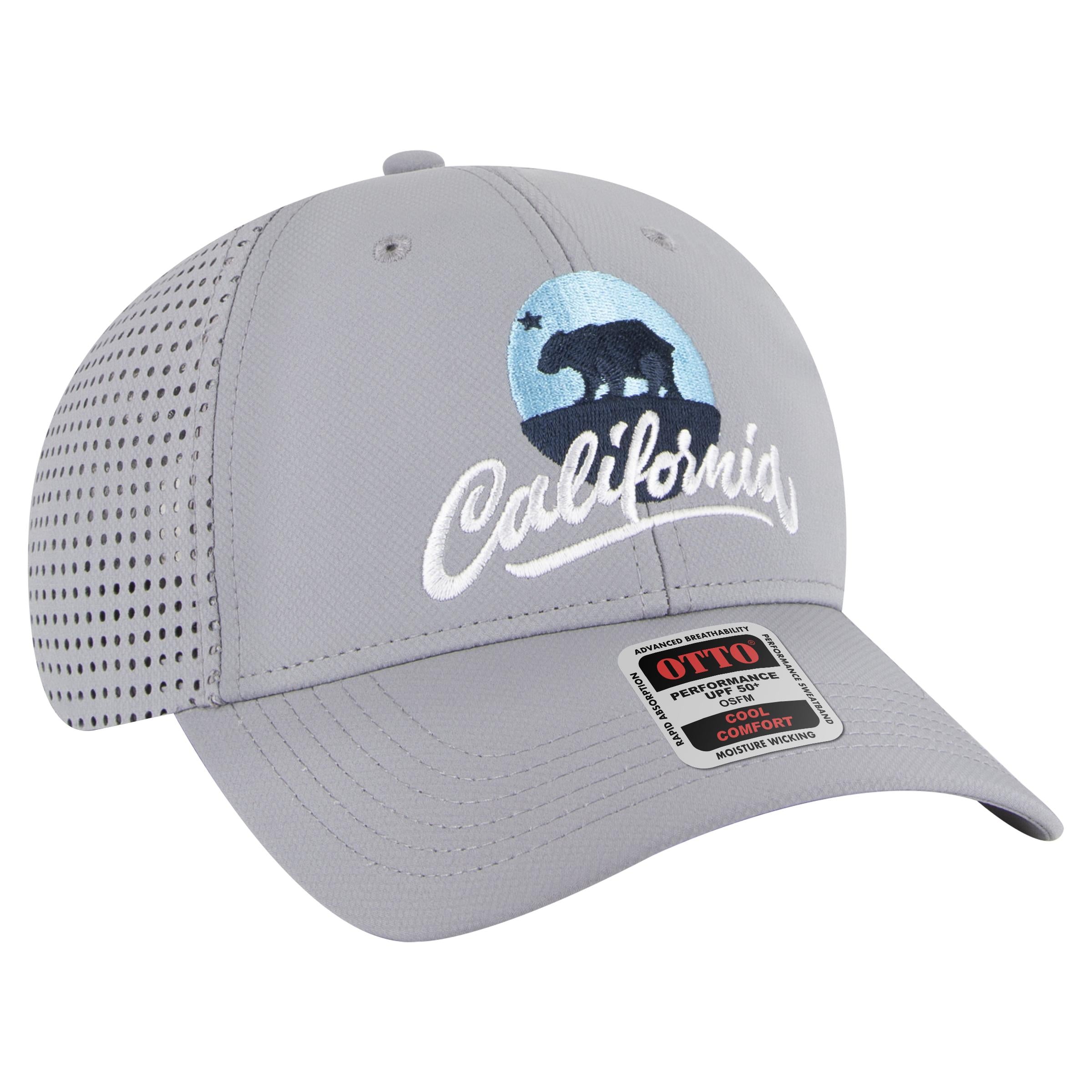 OTTO 6-Panel Low Profile Baseball Cap UPF 50 Performance