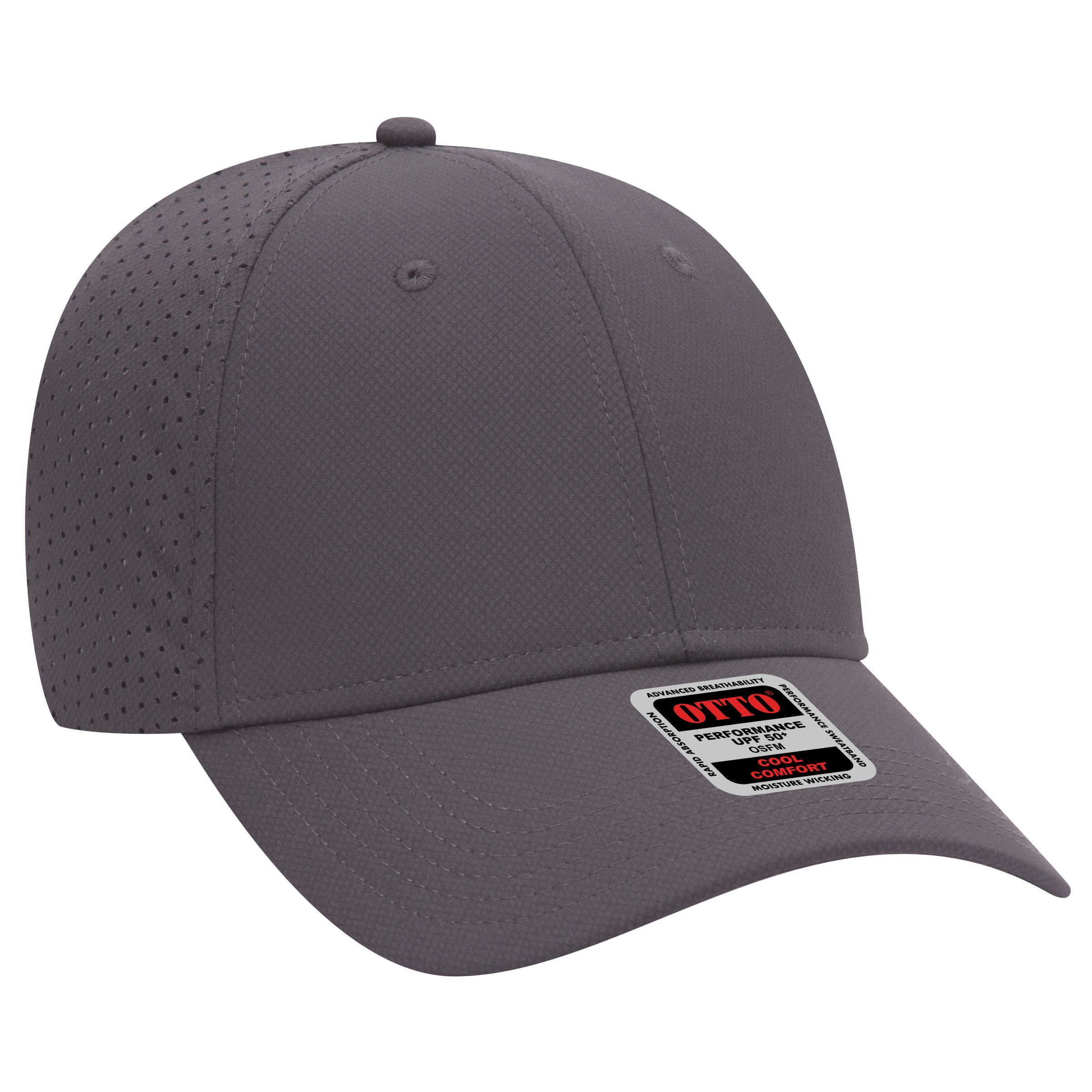 OTTO 6-Panel Low Profile Baseball Cap UPF 50 Performance