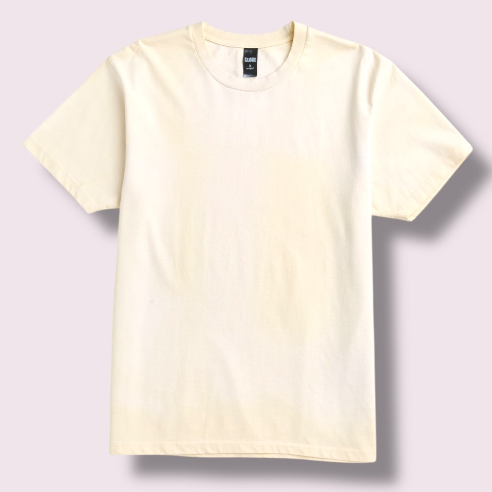 Luxe TS9000TA 100% Combed Cotton Tee with Bio-Polish Finish