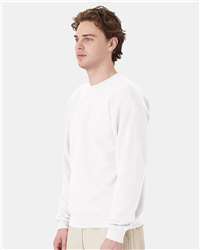 Hanes EcoSmart Unisex Crewneck Sweatshirt: Sustainable Comfort, Low-Pill Fleece