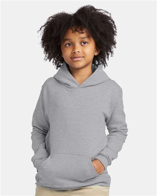 EcoSmart Youth Hooded Sweatshirt – Soft Sustainable Double‑Ply Comfort