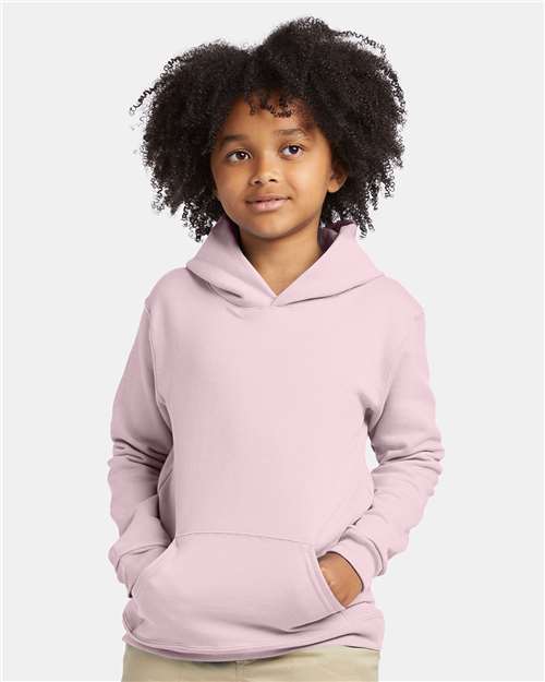 EcoSmart Youth Hooded Sweatshirt – Soft Sustainable Double‑Ply Comfort