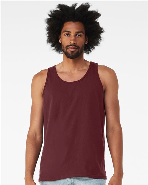 Ultra-Soft Unisex Airlume Cotton Jersey Tank Top for Everyday Comfort