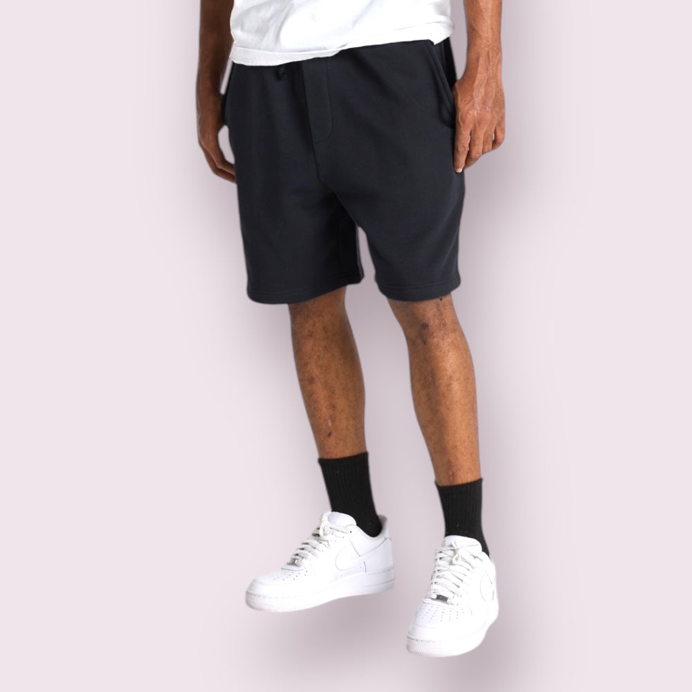 Montage French Terry Combed Cotton Men's Knee-Length Straight Shorts