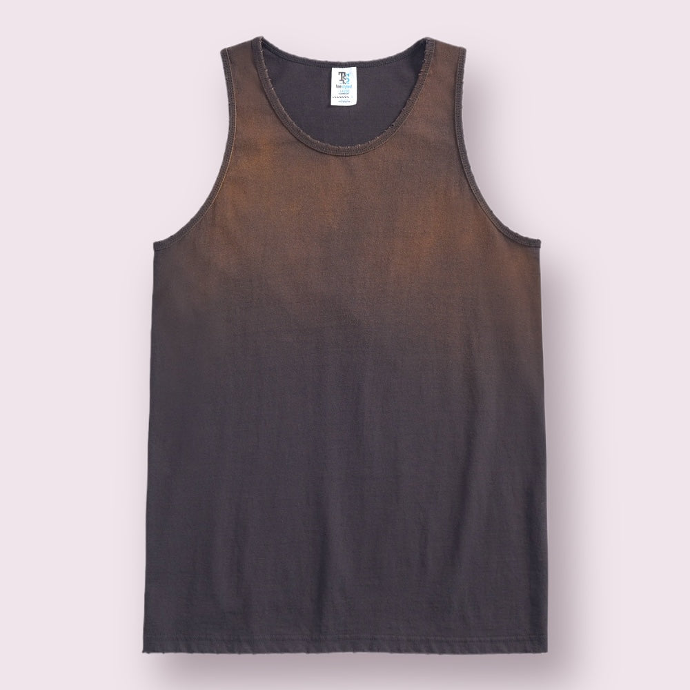 Hand-Sprayed Sun-Dried Heavyweight 100% Cotton Men's Classic Tank Top