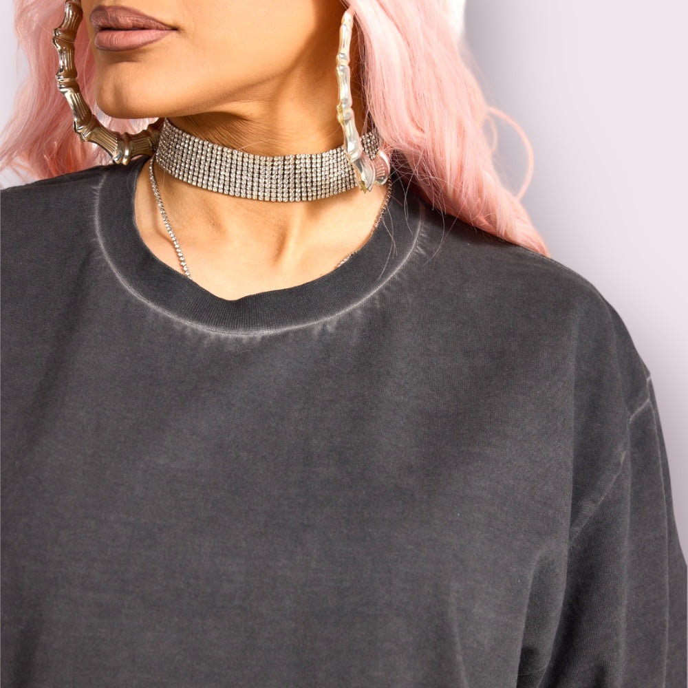 Luxe TS9000TA 100% Combed Cotton Tee with Bio-Polish Finish