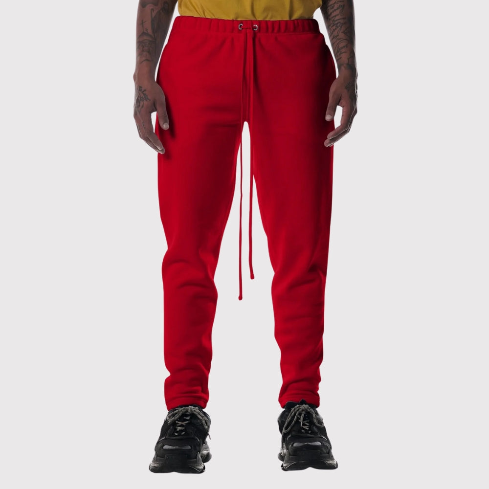 Heavyweight 3-End Fleece Drop-Crotch Joggers 80% Cotton Blend
