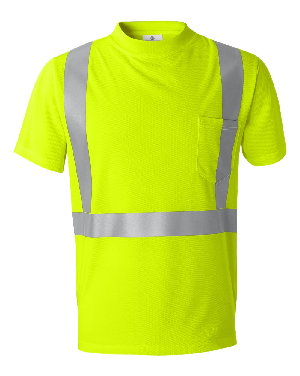 Kishigo Unisex High-Performance Microfiber Safety T-Shirt with Reflective Material