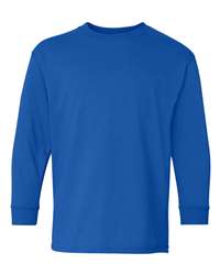 Gildan Youth Heavy Cotton Long Sleeve T-Shirt - Durable, Soft, and Sustainable