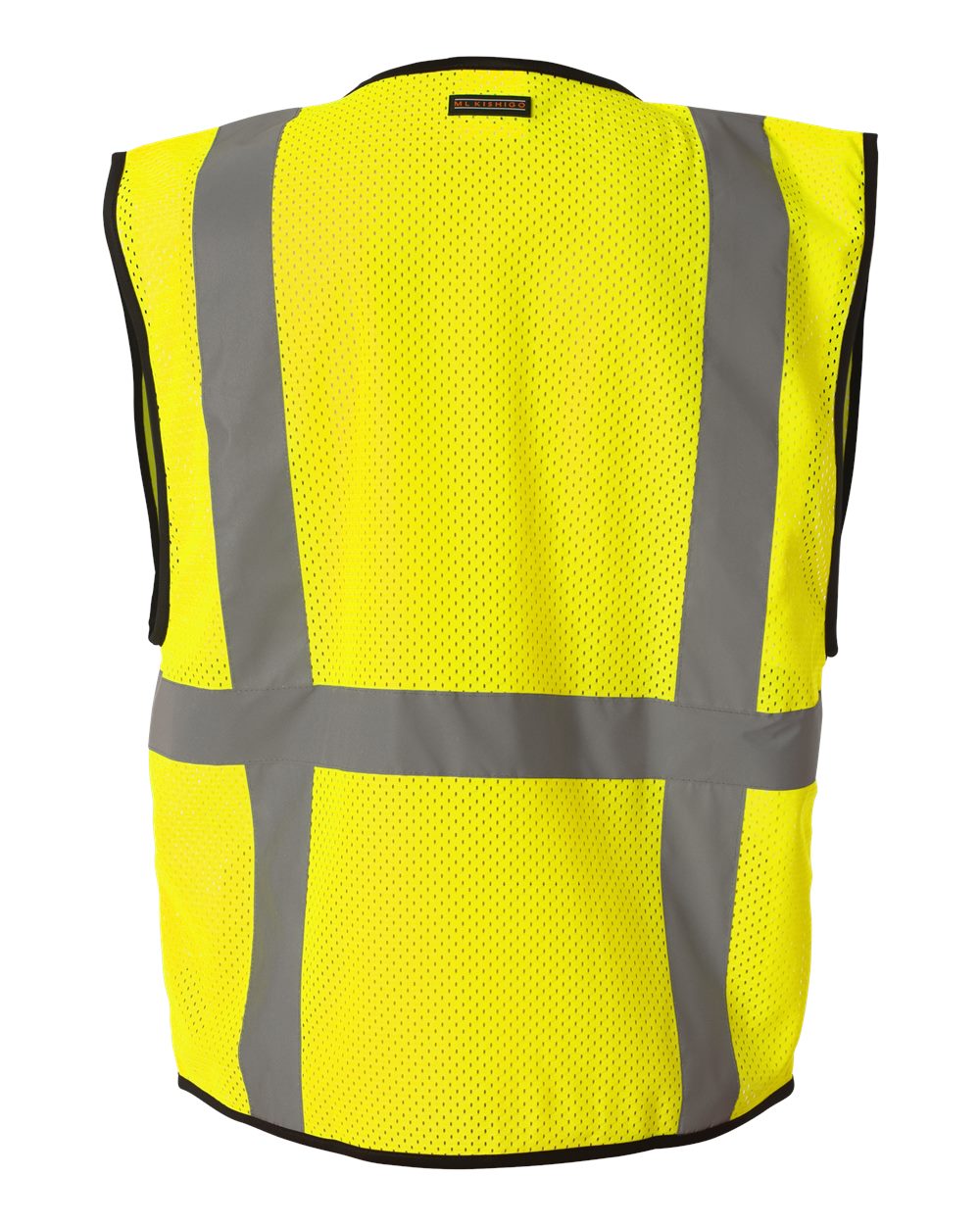 Kishigo Unisex Economy High-Visibility Mesh Safety Vest with 6 Pockets