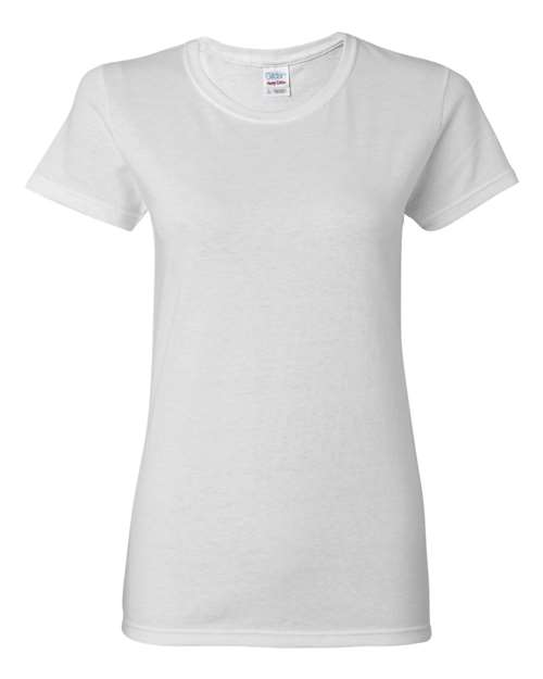 Gildan Women's Heavy Cotton Classic T-Shirt 5000L - Durable, Comfortable, Everyday Essential
