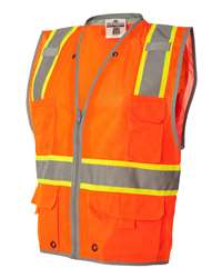 Kishigo FM389 Men's Flame-Resistant Breathable Mesh Safety Vest
