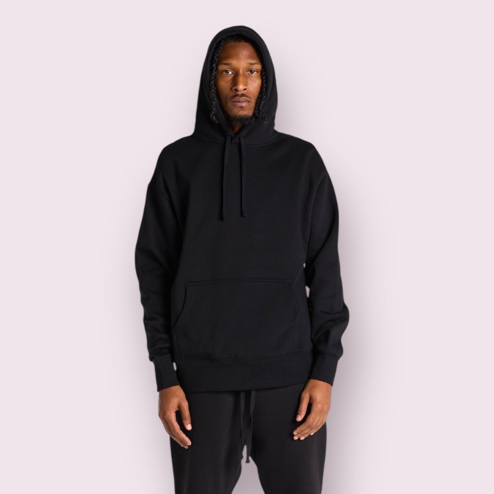 Creator Relax-Fit 12oz Triple Bio-Polish Unisex Hoodie Combed Cotton Blend