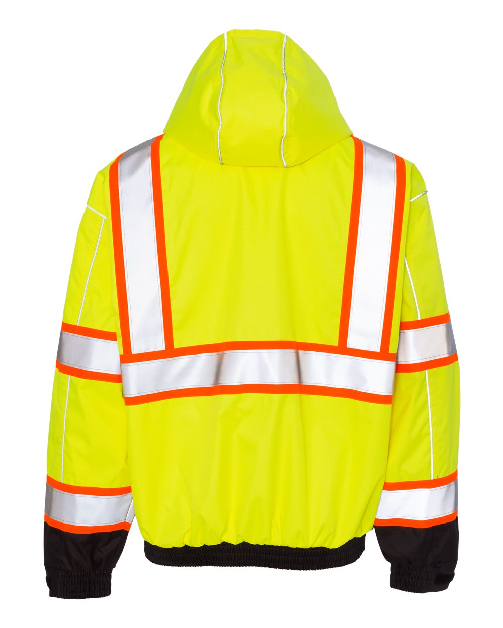 Kishigo Unisex Premium Brilliant Series Bomber Jacket with Reflective Trim