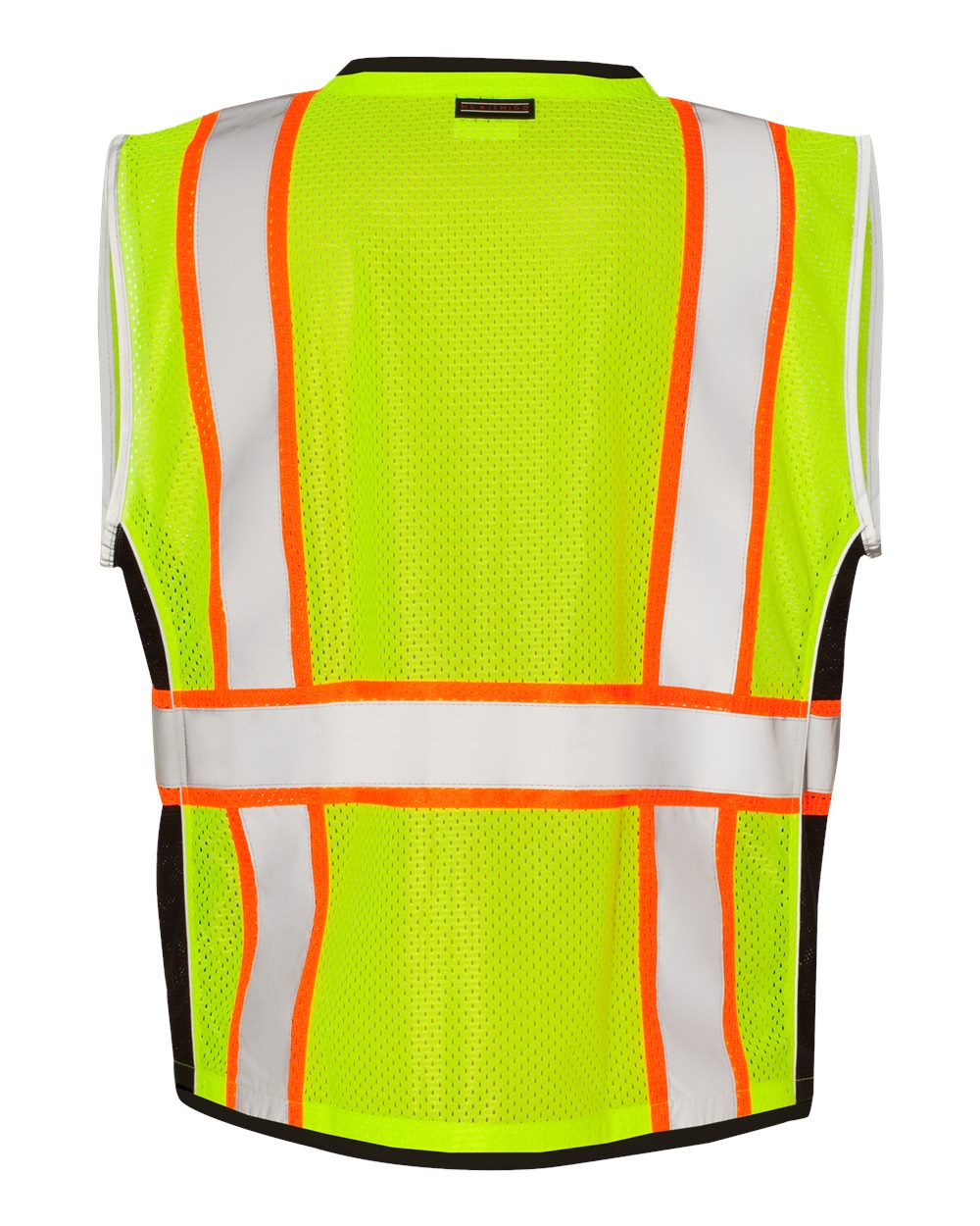 Kishigo Unisex Premium Black Series Heavy-Duty Reflective Mesh Safety Vest