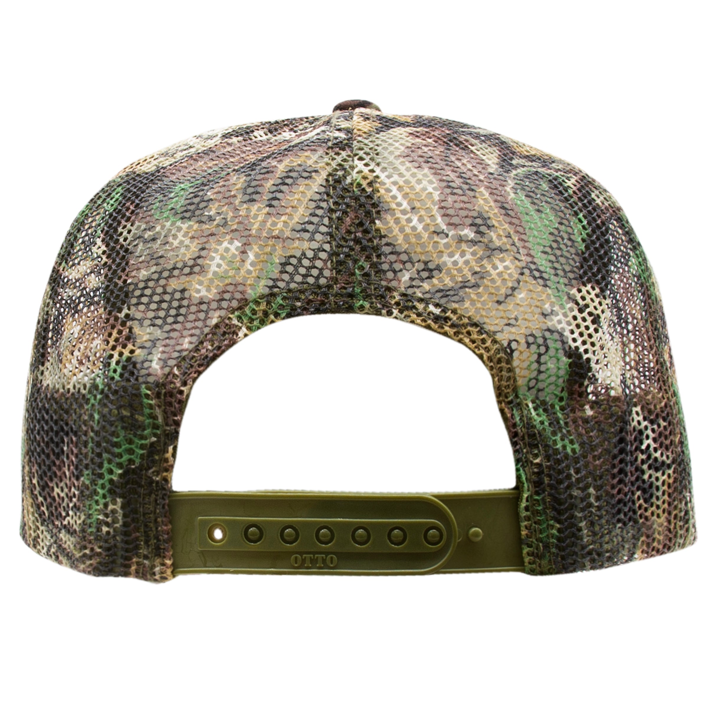 OTTO 5-Panel High Crown Mesh Back Trucker Hat Foam Front