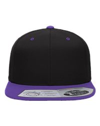 YP Classics Premium Flat Bill Snapback Cap Adjustable Six‑Panel Hat