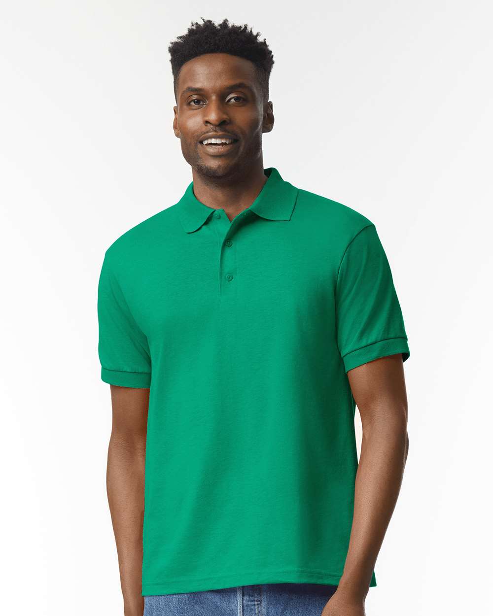 Gildan Unisex DryBlend Moisture-Wicking Jersey Polo Shirt for Comfort