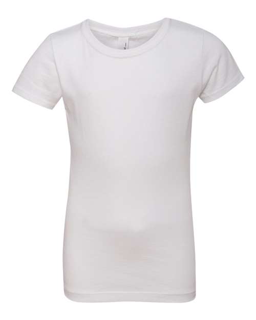 Girls' Cotton Princess T-Shirt – Soft Sustainable Long-Body Fit