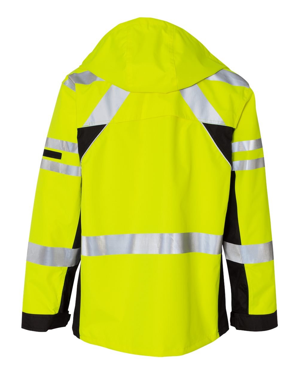 Kishigo Premium Black Series Unisex 2-in-1 High-Visibility Waterproof Ripstop Work Jacket