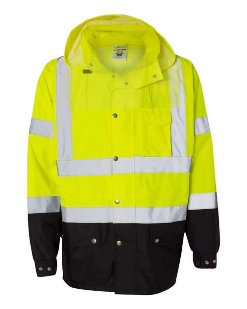 Kishigo Unisex Storm Cover Waterproof Rain Jacket Performance