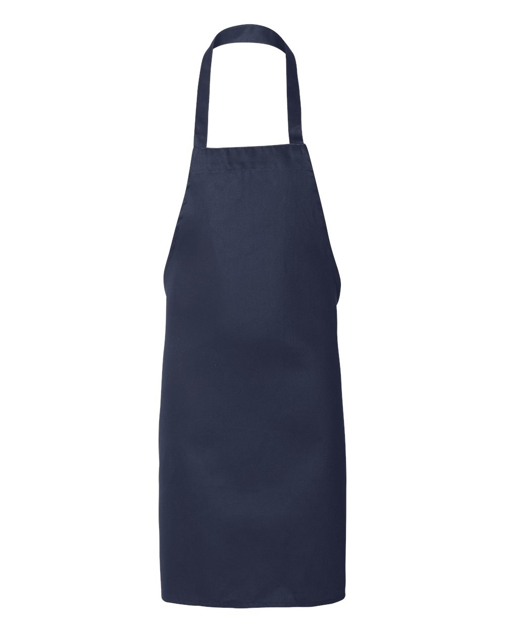 Heavy-Duty Cotton-Blend Butcher Apron with Neck Strap and Ties