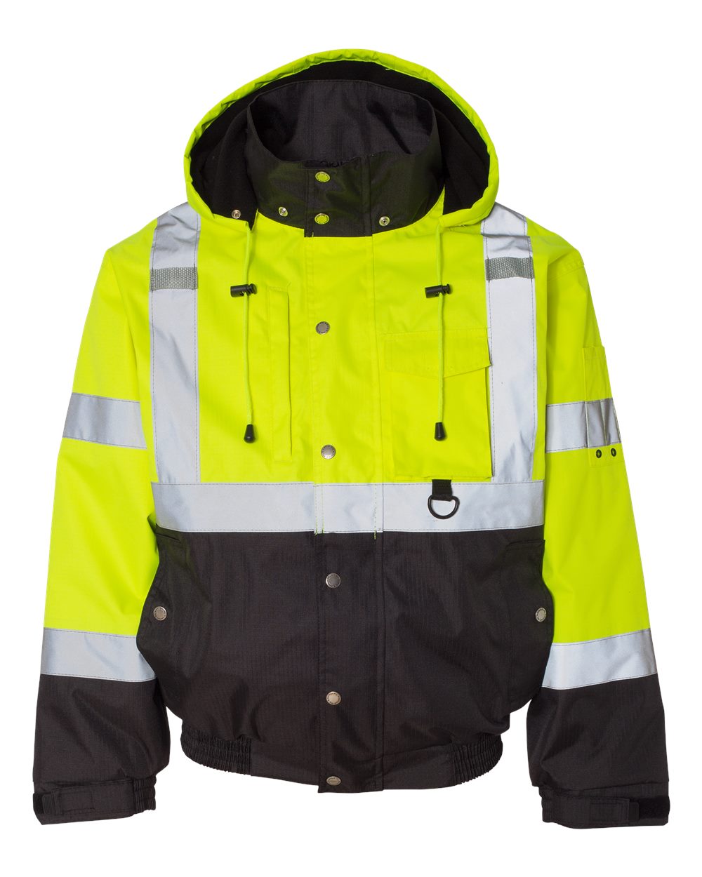 Kishigo Unisex Waterproof Ripstop Bomber Jacket with Fleece Lining