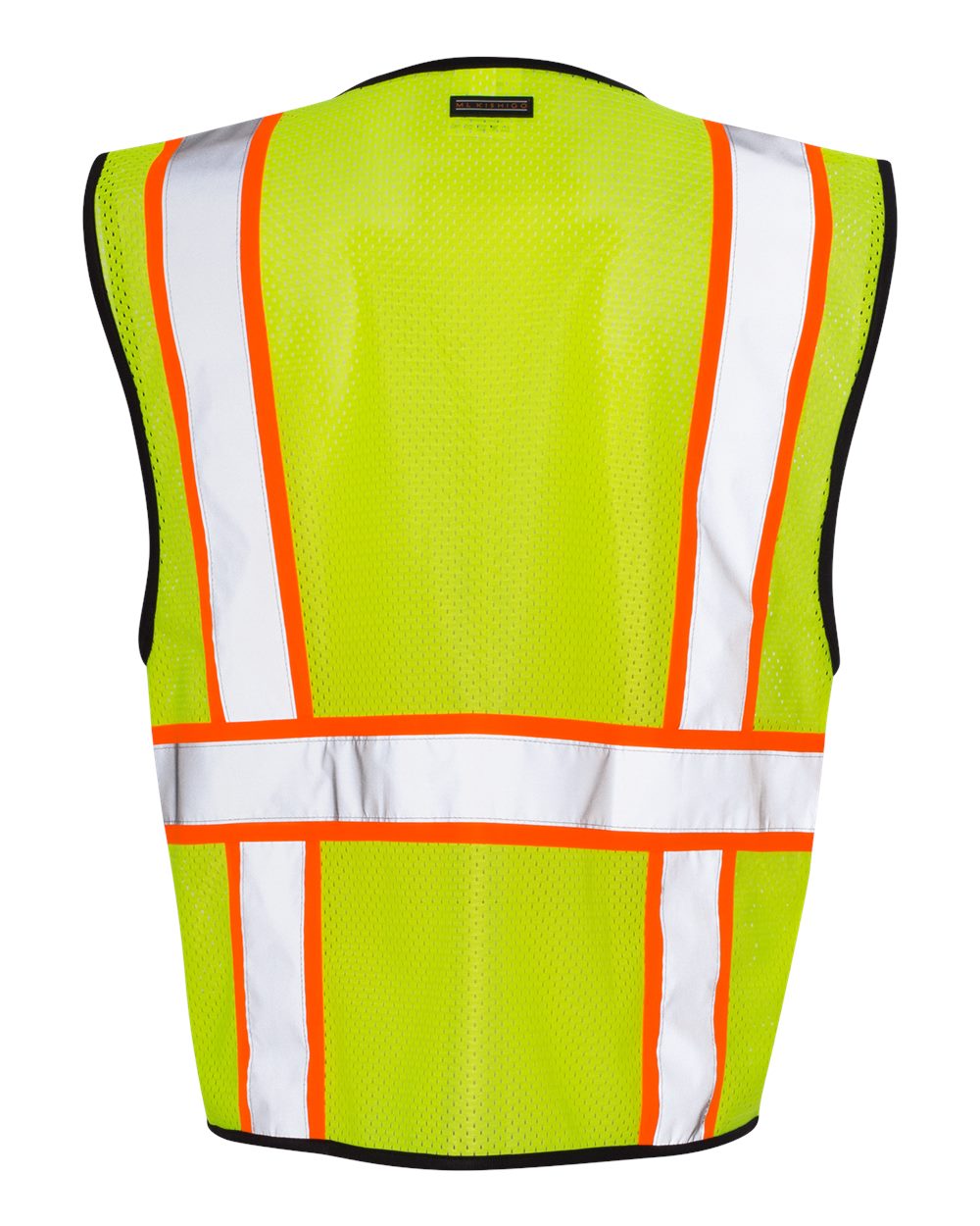 Kishigo Unisex Economy Contrasting Vest with Zippered Front