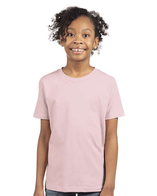 Premium Soft Youth 100% Combed Cotton Jersey T-Shirt Next Level 3310