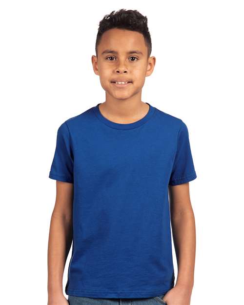 Premium Soft Youth 100% Combed Cotton Jersey T-Shirt Next Level 3310