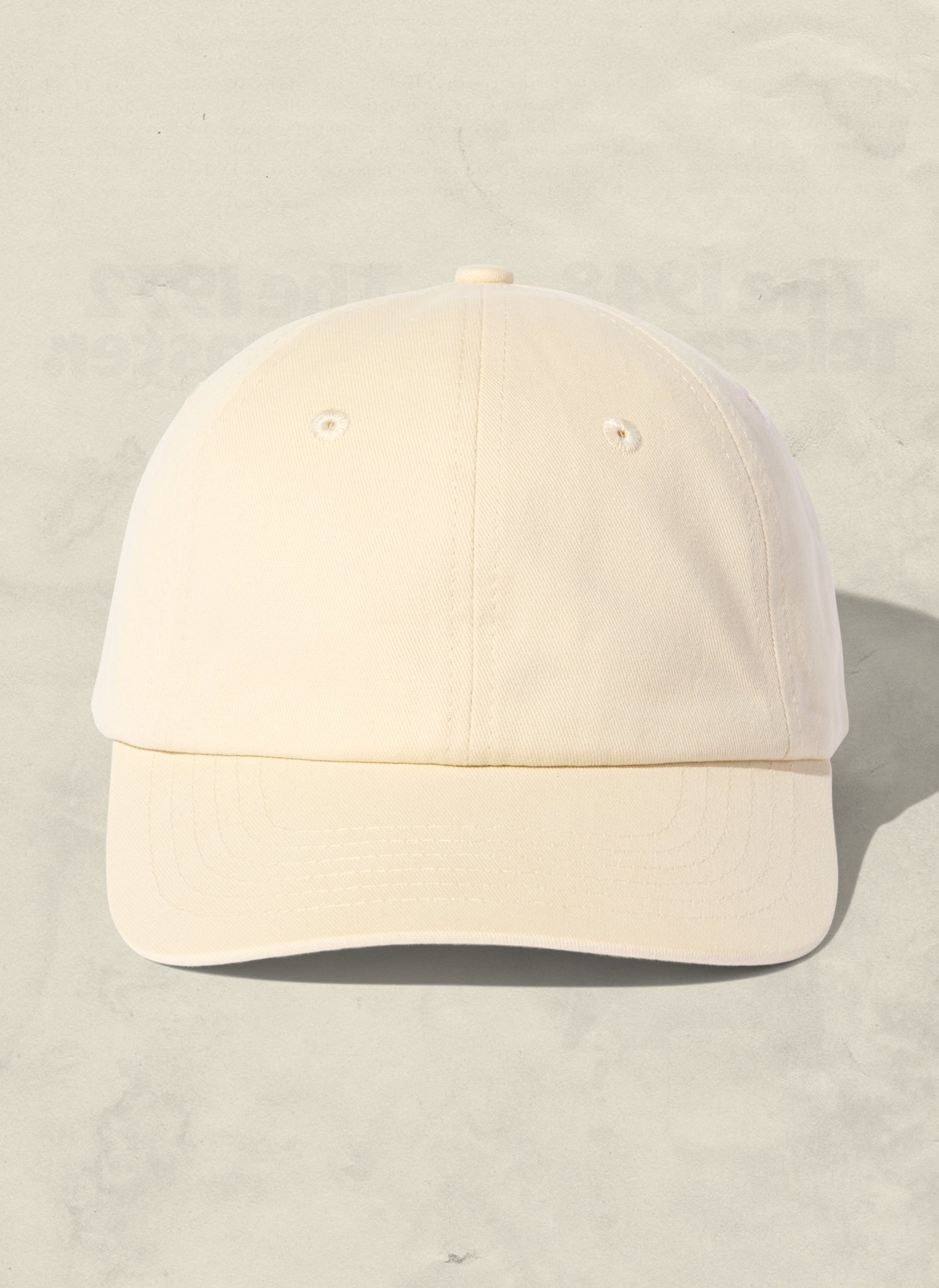 Brushed Cotton Classic Dad Hat with Adjustable Brass Closure