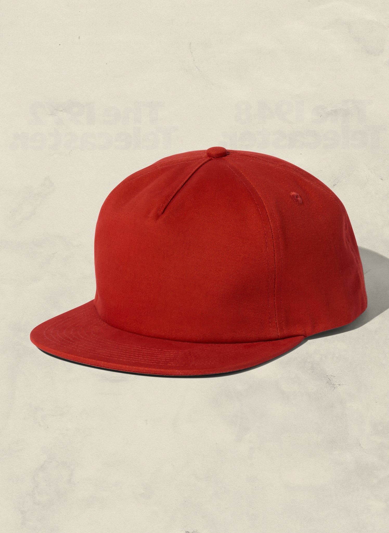 Brushed Cotton 5-Panel Field Trip Snapback Hat Adjustable Snapback Closure