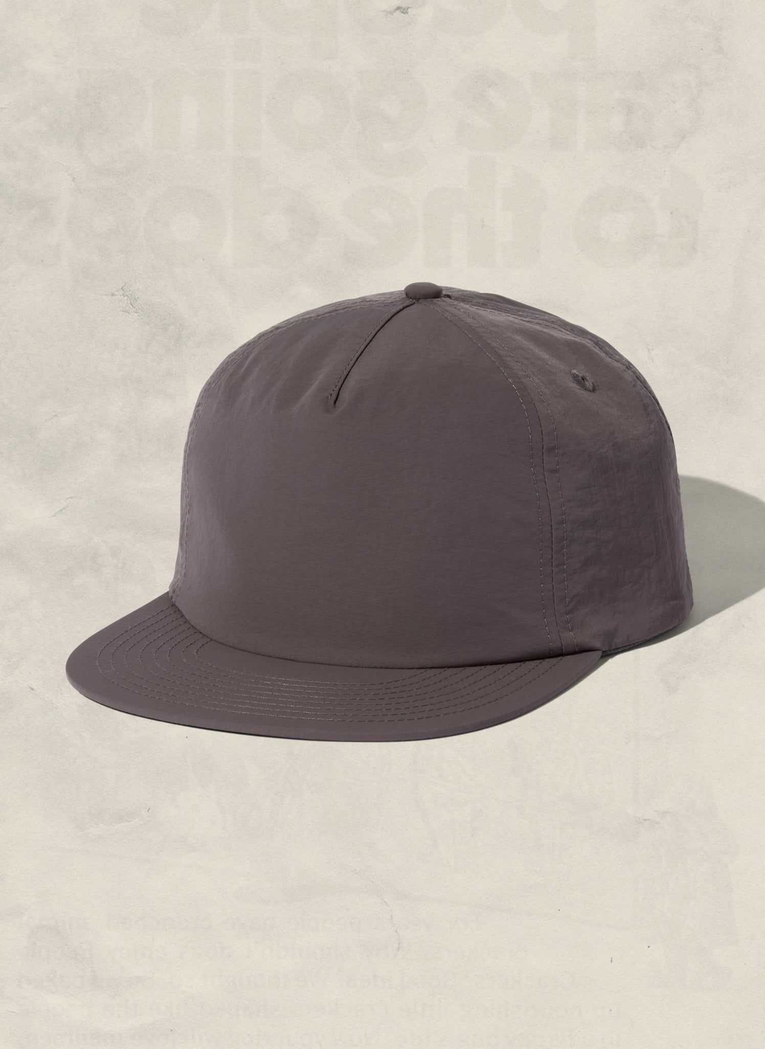 Nylon Field Trip Snapback Hat - Lightweight 5-Panel Adjustable Cap