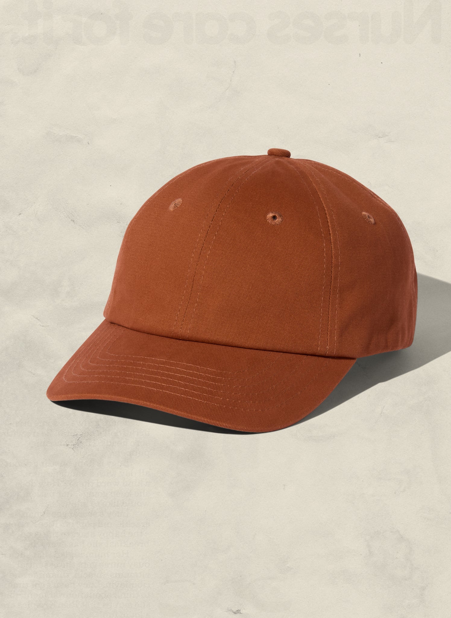 Brushed Cotton Classic Dad Hat with Adjustable Brass Closure