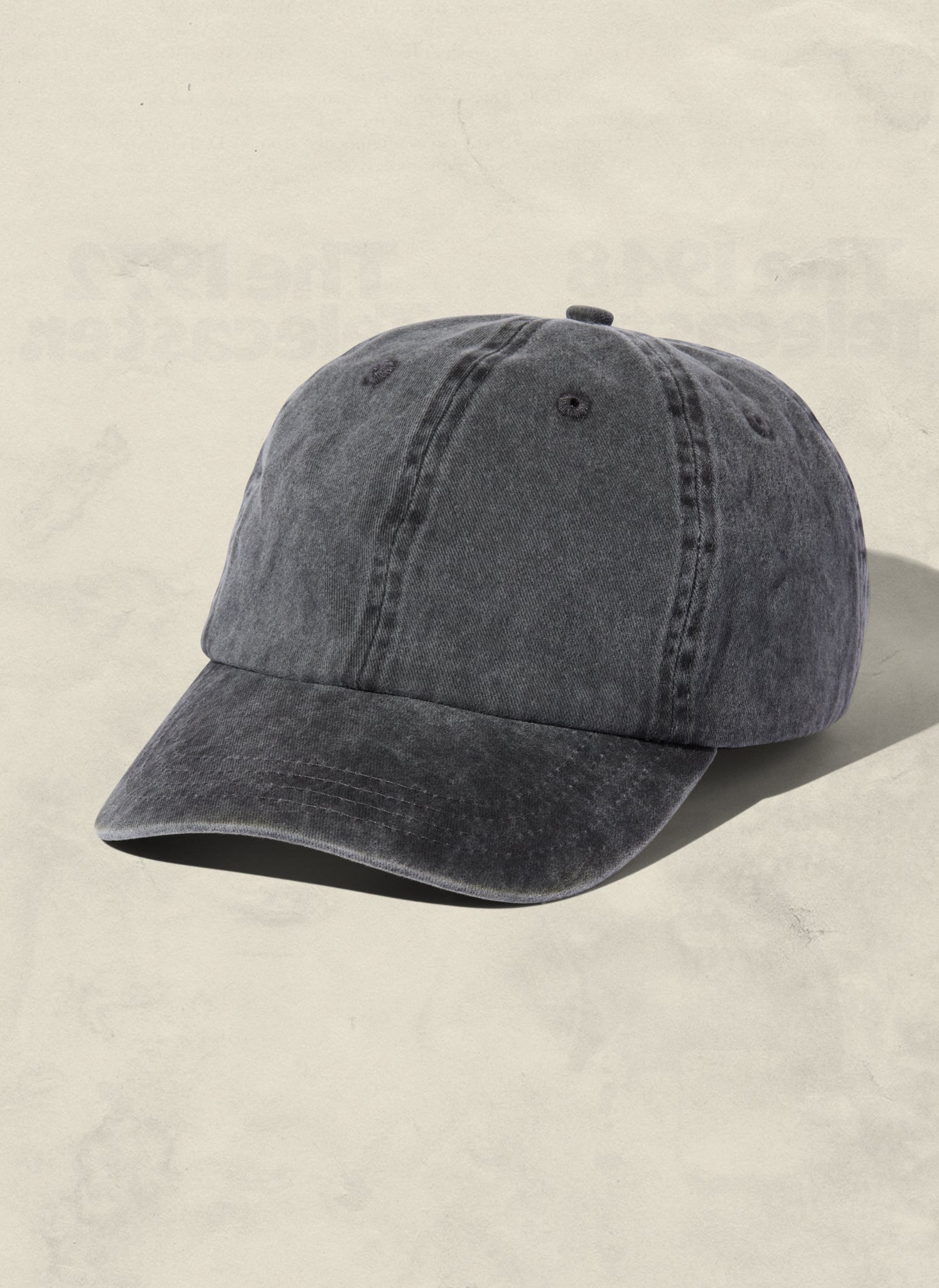 Vintage Washed Brushed Cotton Unstructured Adjustable Dad Hat