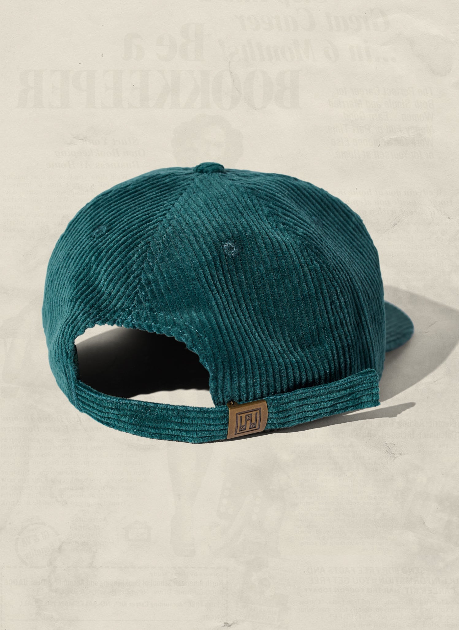 Corduroy Field Trip Unstructured 5-Panel Adjustable Strapback Hat