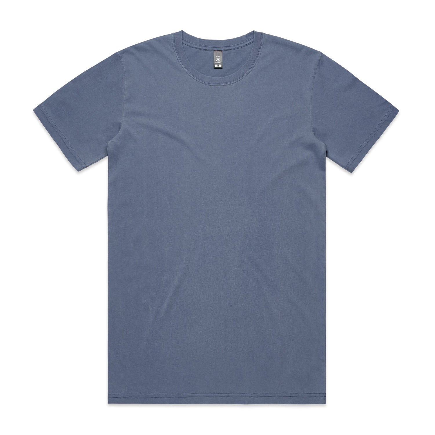 Men's Premium Faded Cotton Staple Tee - Soft, Preshrunk, Durable